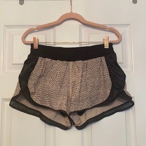 Lulu cheetah print shorts